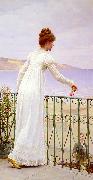 Edmund Blair Leighton A Favor oil painting